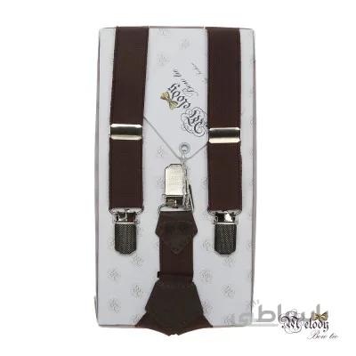 ساسبند بچگانه کش 2 سانت (قهوه ای)