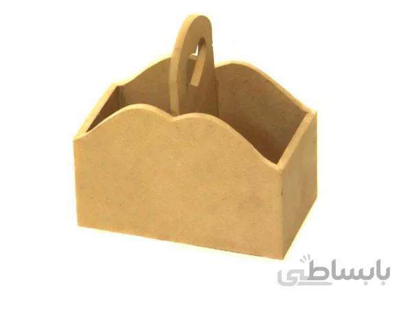جا قلمی چوبی دسته قلبی