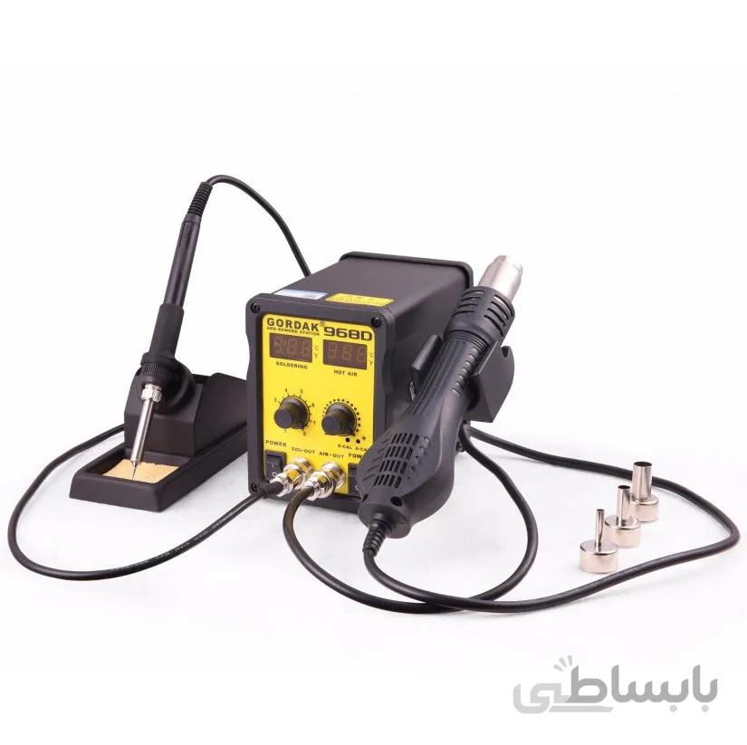 هیتر هویه دو کاره دیجیتال قابل حمل مدل GORDAK 968D