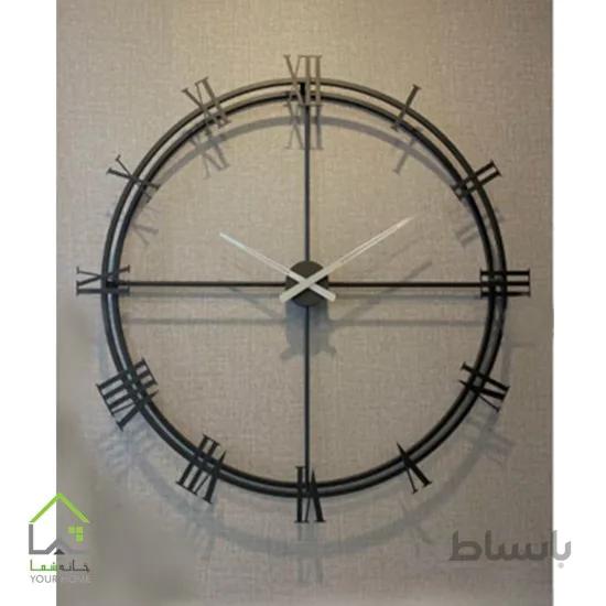 ساعت دیواری گرد فلزی اورانوس