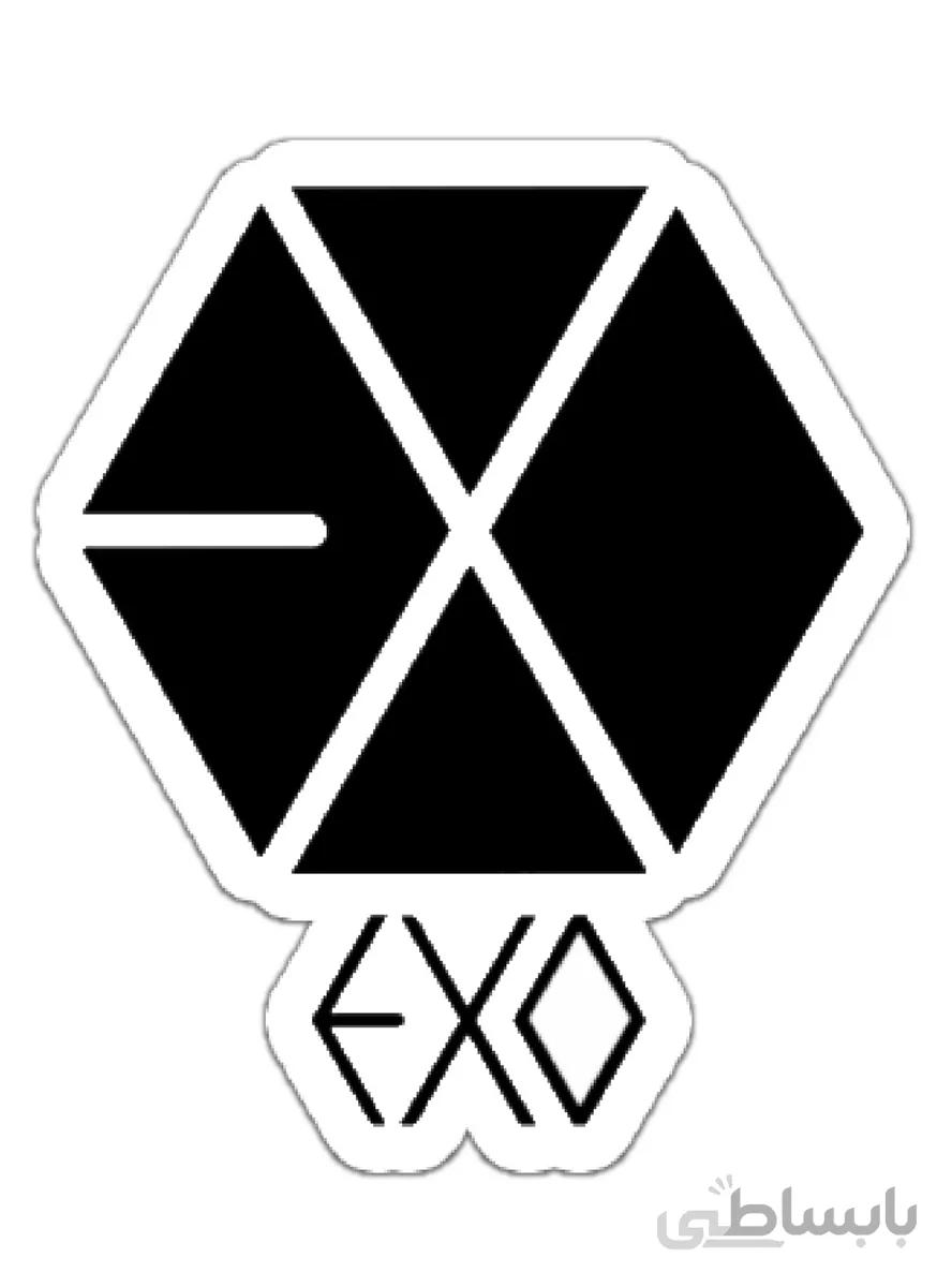 استیکر طرح اکسو exo