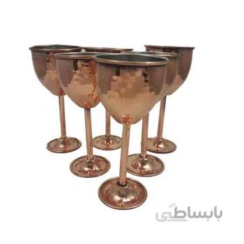 ست لیوان مسی 6 تایی توت کالا tootkala 1518a