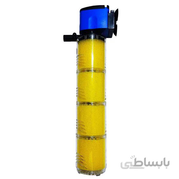 فیلتر تصفیه آب آکواریوم مدل AQ703F - زرد