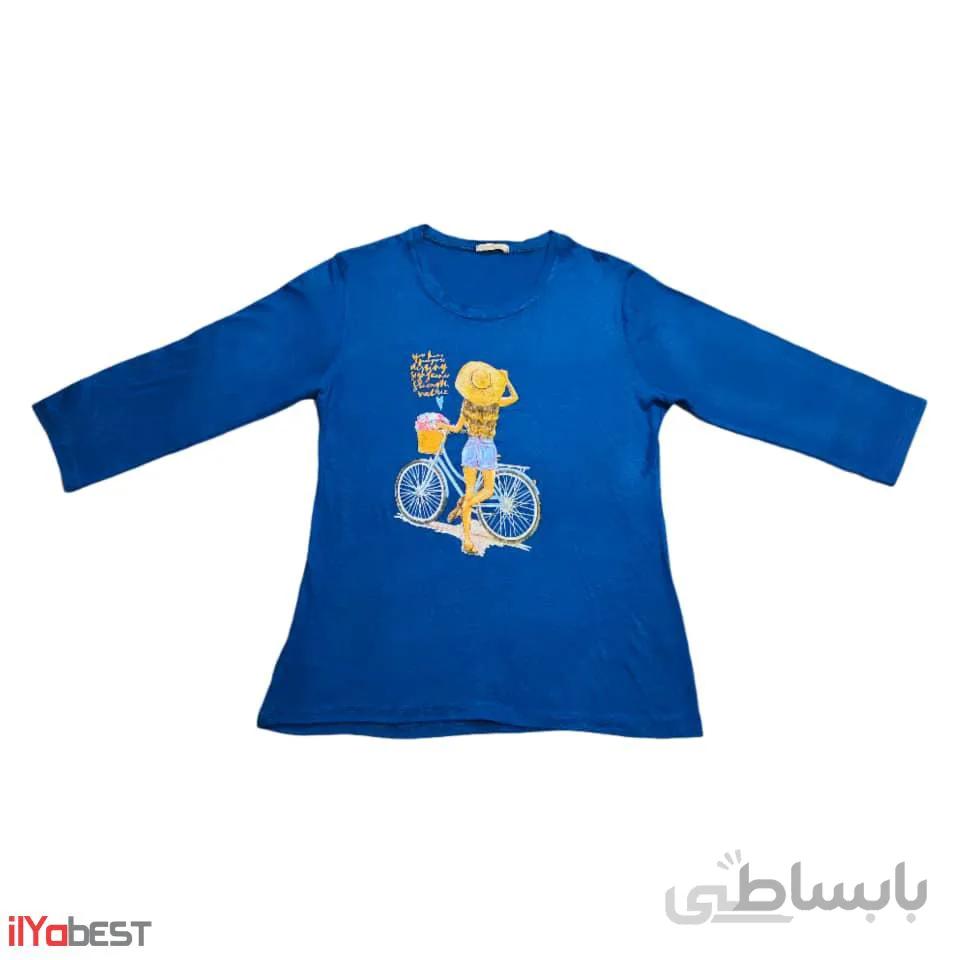 تیشرت دخترانه استین بلند Bicycle