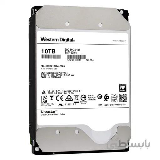 هارد اینترنال وسترن دیجیتال ظرفیت 10 ترابایت مدل Ultrastar DC HC330 ا Ultrastar DC HC330