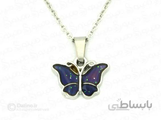 گردنبند جادویی زنانه پروانه toxic-n-185