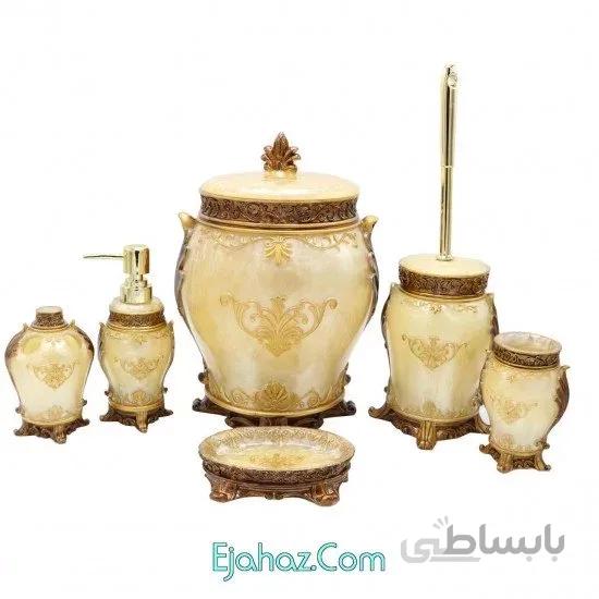 ست سرویس بهداشتی 6 پارچه کوراجیو کد 1052