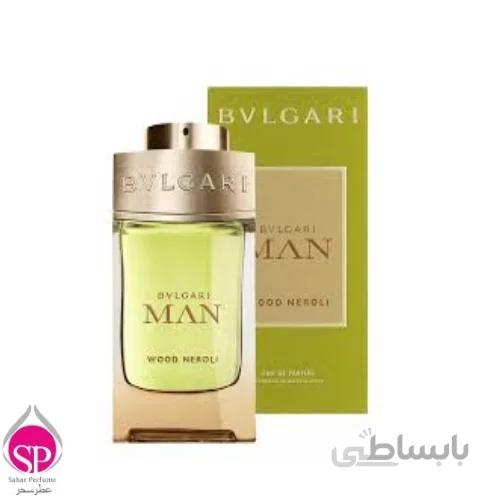 ادو پرفیوم مردانه من وود نرولی بولگاری 100 میلی لیتر MAN WOOD NEROLI BVLGARI