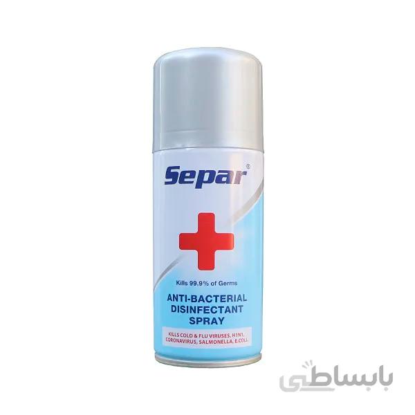 اسپری ضدعفونی کننده دست و سطوح سپر 400 میلی لیتر