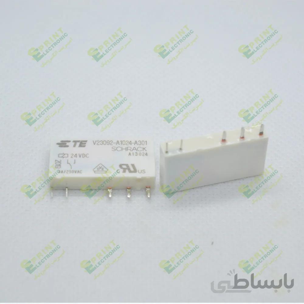 رله24 ولت پی ال سی 5 پایه 6 آمپر SCHRACK V23092-A1024-A301