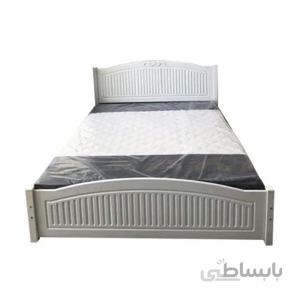 تخت خواب دونفره مدل صبا سایز 200×160 سانتی متر حمل رایگان - آنتیک کاج