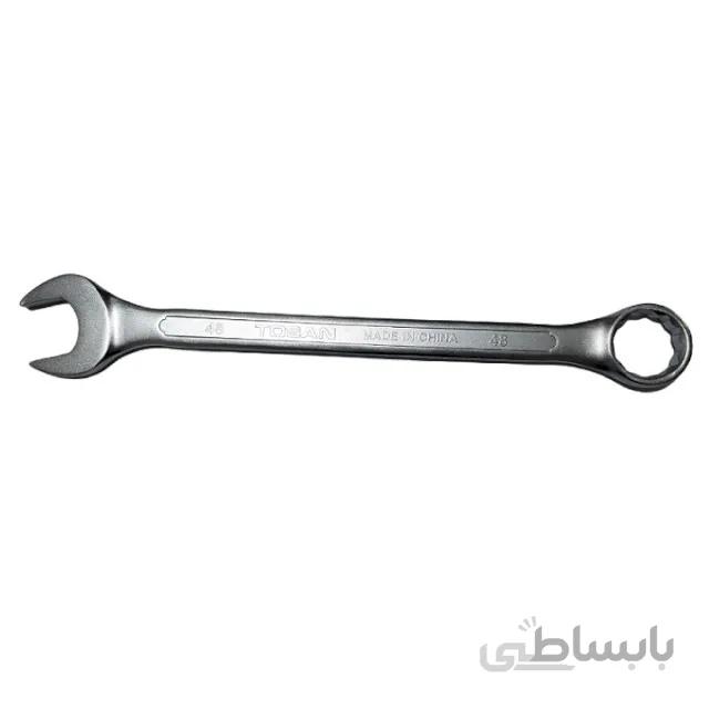 آچار یکسر تخت یکسر رینگی توسن سایز 48 میلیمتر