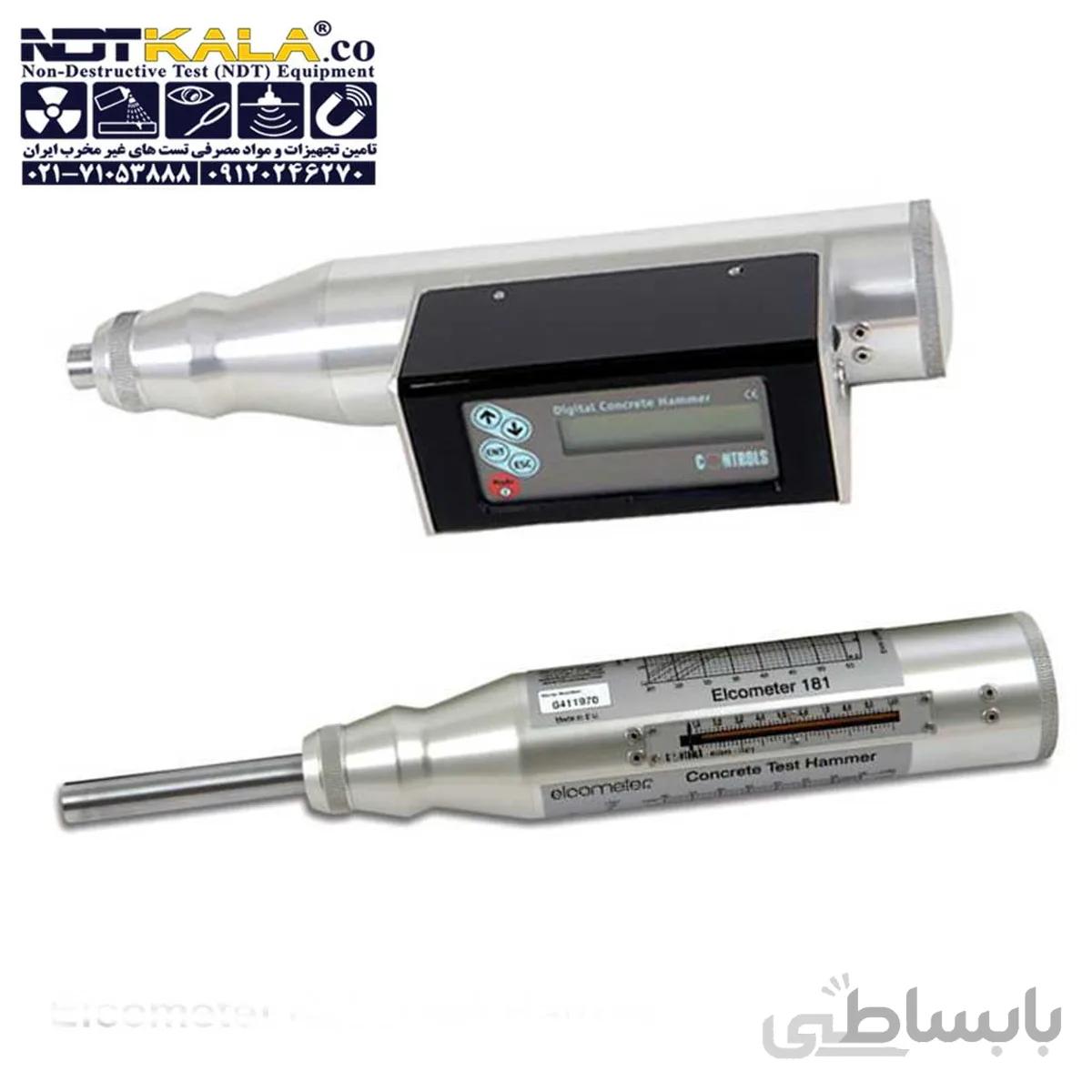 چکش اشمیت انالوگ تست بتن الکومتر 181 ELCOMETER