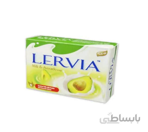 صابون لرویا – با رایحه شیر و آووکادو ۹۰ گرم – Lervia milk & Avocado