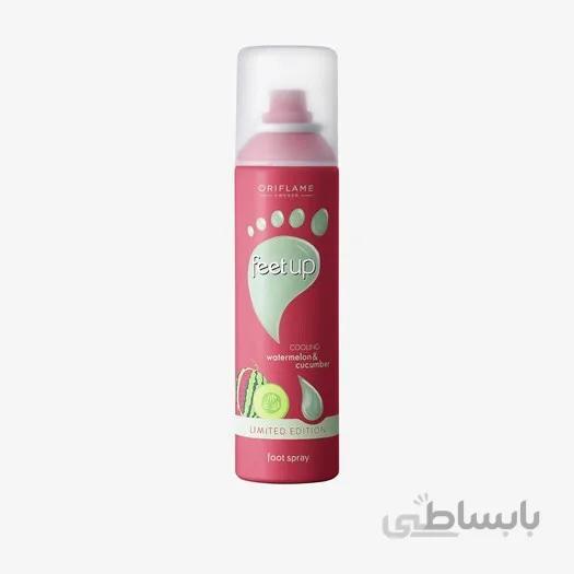 اسپری پای خنک کننده هندوانه و خیار فیت آپ اوریفلیم FEET UP Oriflame