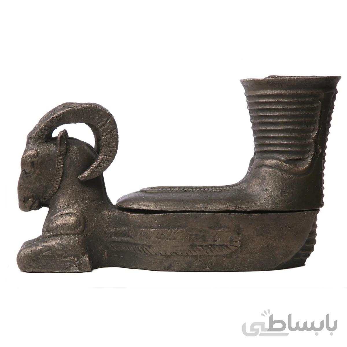 جاشمعی و جاجواهری تندیس و پیکره شهریار مدل ریتون بز کد MO2170