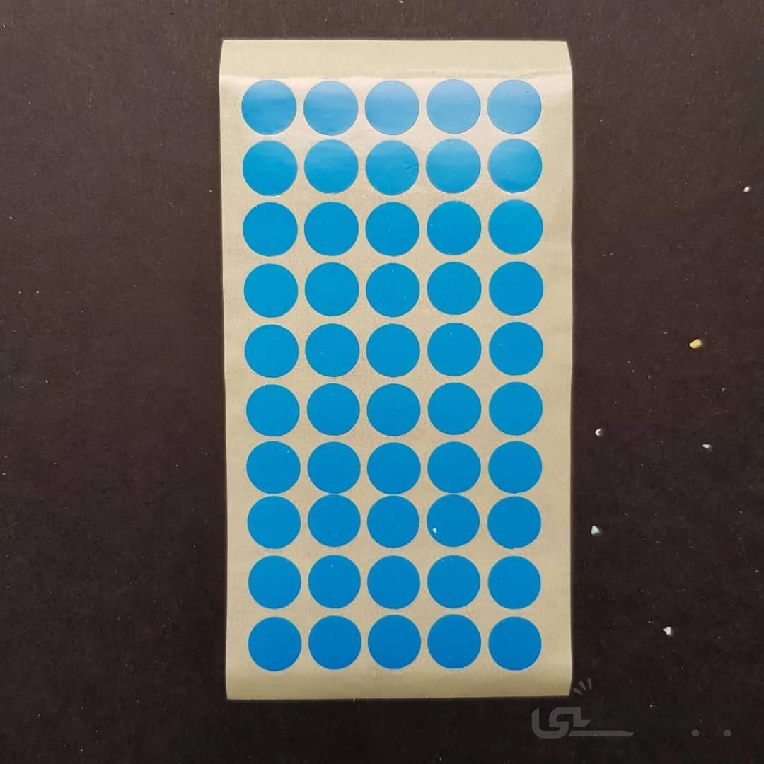 استیکر بولت آبی 10 mm (3 برگ)