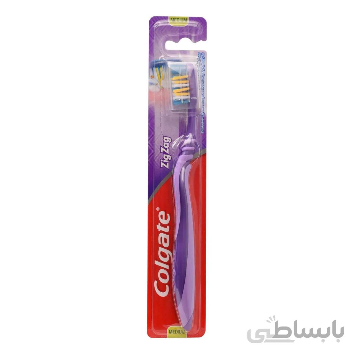 مسواک کلگیت Colgate مدل ZigZag با برس متوسط