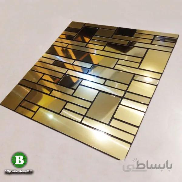 بین کابینتی طلایی آینه ای و خشدار R573