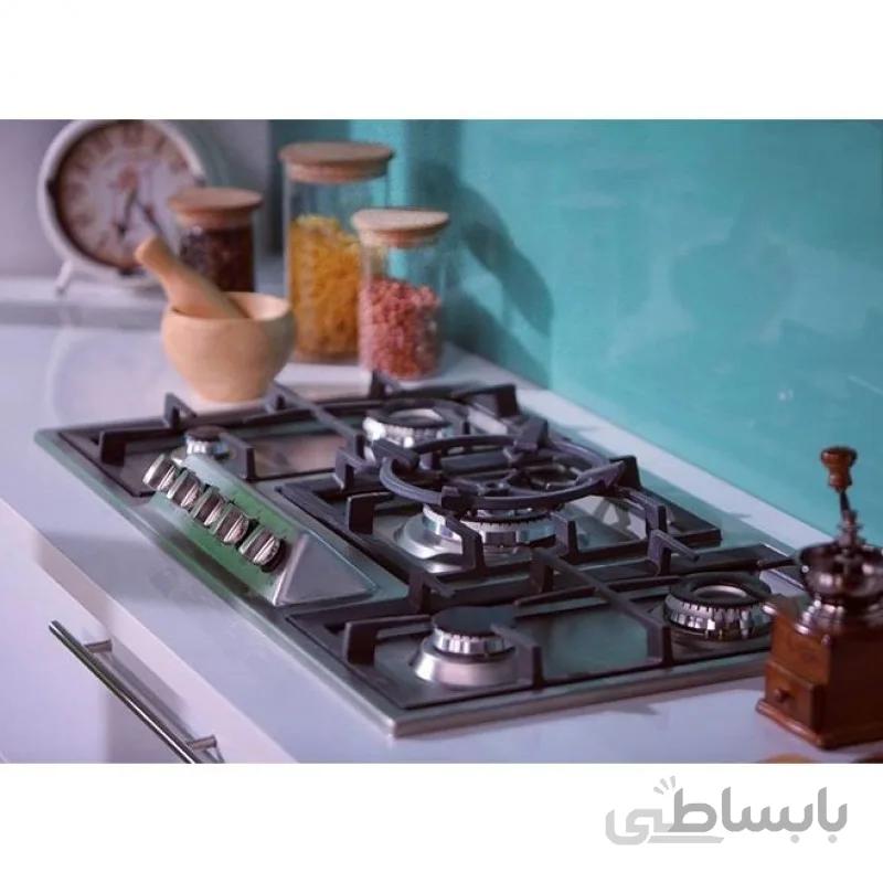 اجاق گاز صفحه ای استیل البرز مدل S 5910 ا STEEL ALBORZ