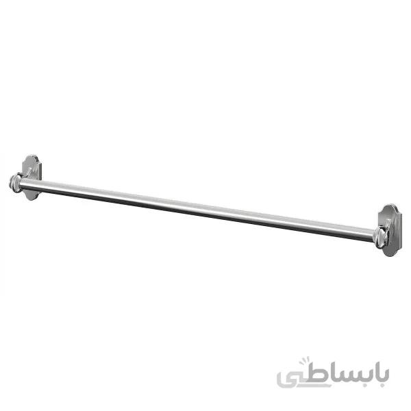 میله ایکیا مدل FINTORP رنگ استیل سایز ۵۷ سانتی متری