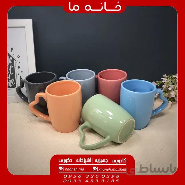 ماگ دسته قلبی مدل hk30