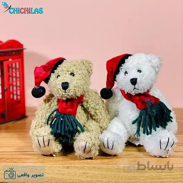 عروسک خرس کریسمس