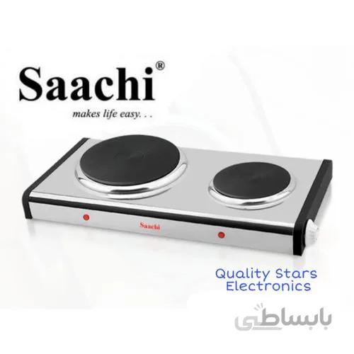 اجاق برقی 2 شعله ساچی مدل NL HP 6209 ا SAACHI DOUBLE HOT PLATE NL-HP-6209
