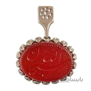 اویز گردنبند نقره زنانه مدل عقیق کد PK_129
