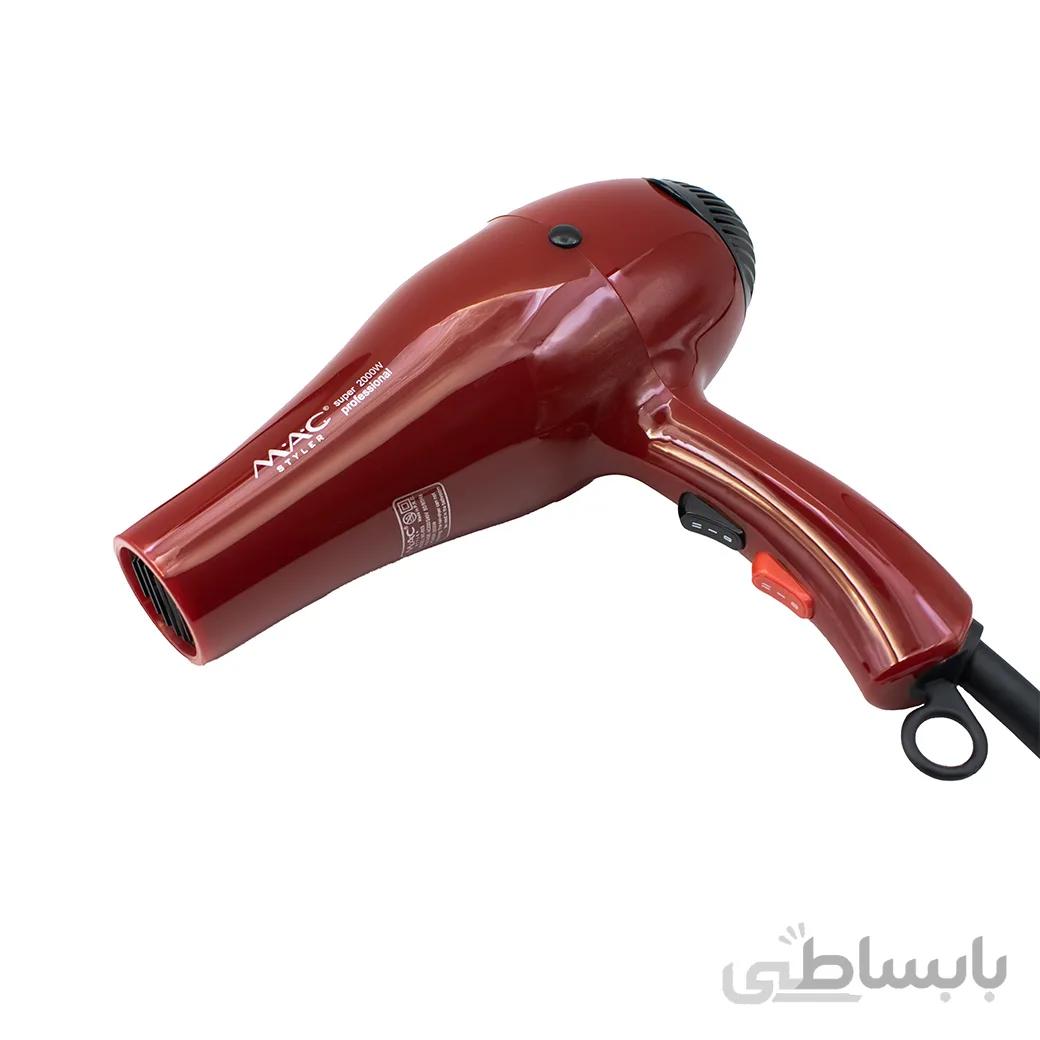 سشوار حرفه ای مک استایلر مدل 803-MC ا MAC STYLER Hair Dryer Professional MC-803