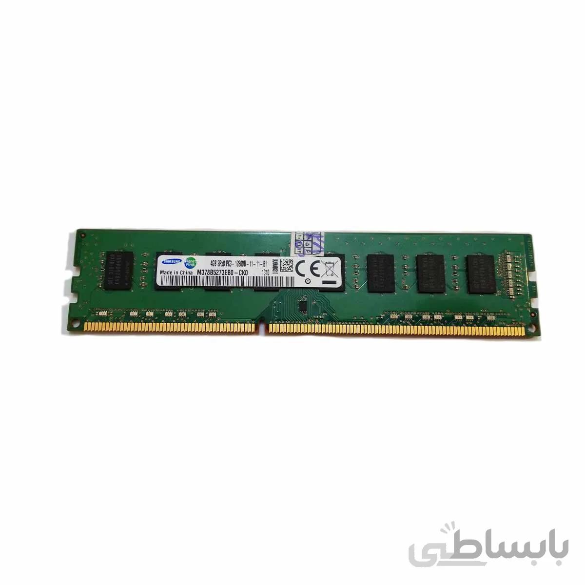 رم کامپیوتر Samsung Ram 4GB DDR3 1600 M378B5273EB0-CK0