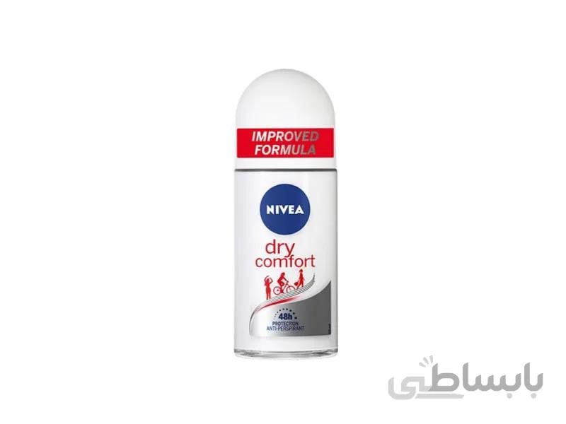 رول بدن زنانه نیوآ Dry Comfort ا Nivea Dry Comfort Roll On Deodorant