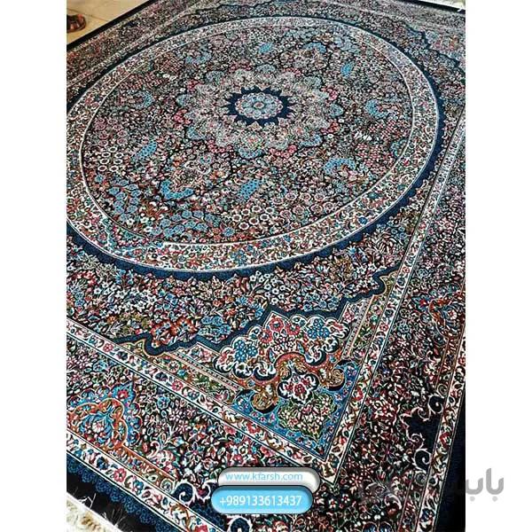 فرش کرمان طرح درنا زیبا