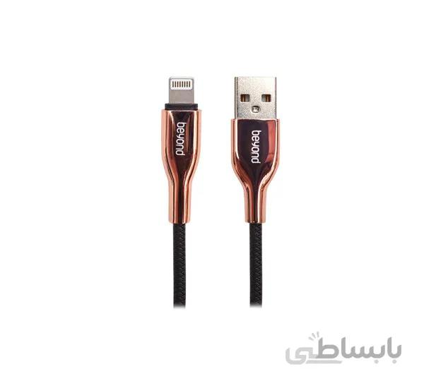 کابل تبدیل USB به لایتنینگ بیاند مدل BA-566 طول 1 متر