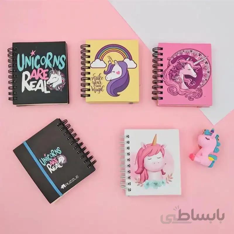 دفترچه یادداشت طرح یونیکورن