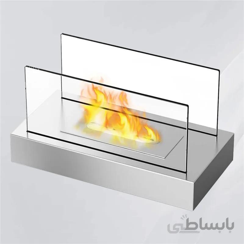 شومینه پرتابل تمام استیل اتانولی 050 آوالون