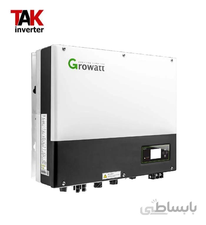 اینورتر خورشیدی ( هیبریدی ) تک فاز Growatt SPH 5000W 48V MPPT ا solar inverter Hybrid Growatt SPH 5000w Ongrid / Offgrid