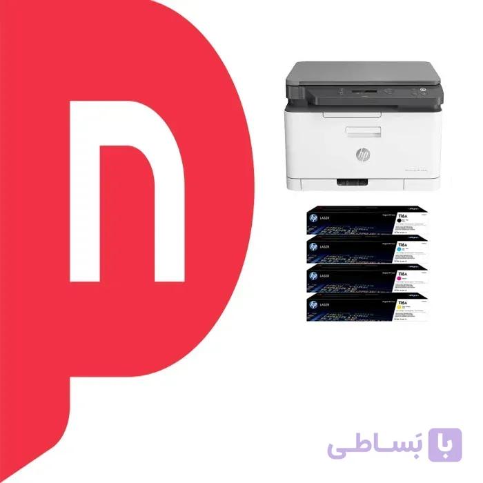 پرینتر چندکاره لیزری مدل 178nw اچ پی