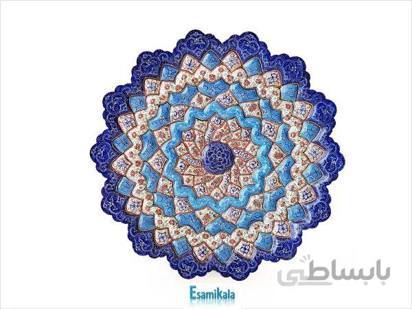 بشقاب میناکاری