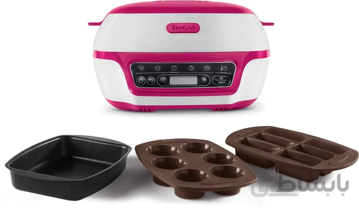 کیک پز تفال فرانسه Tefal Kuchenbackautomat Mini-Ofen KD8018 Cake Factory