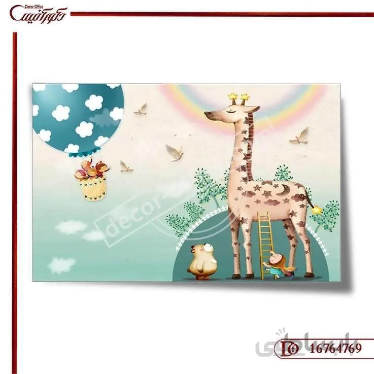کاغذ دیواری سه بعدی کودک 4769 ا 3D baby wallpaper 4769