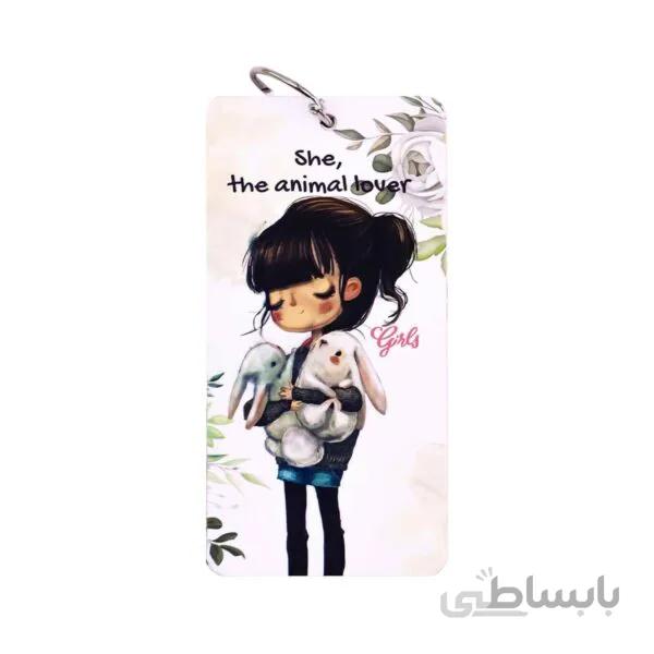 دفتر یادداشت حلقه دار دات نوت طرح دختران Girls کد 01