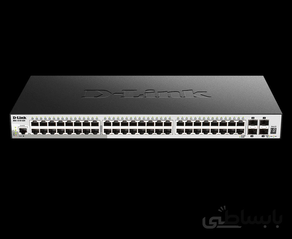 D-LINK DGS-1510-52X سوییچ ۴۸ پورت دی لینک