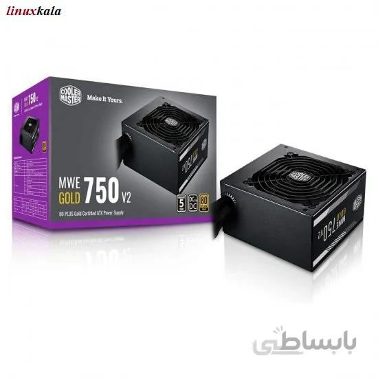 پاور کولر مستر Cooler Master MWE GOLD 750 V2 کد 298398