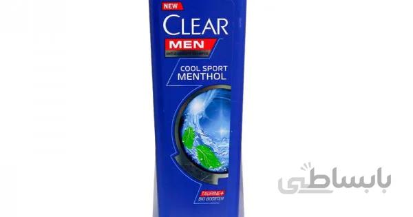 شامپو خنک کننده مردانه کلیر مدل Cool Sport Menthol حجم 400 میل ا Clear Cool Sport Menthol For Men Shampoo 400ml