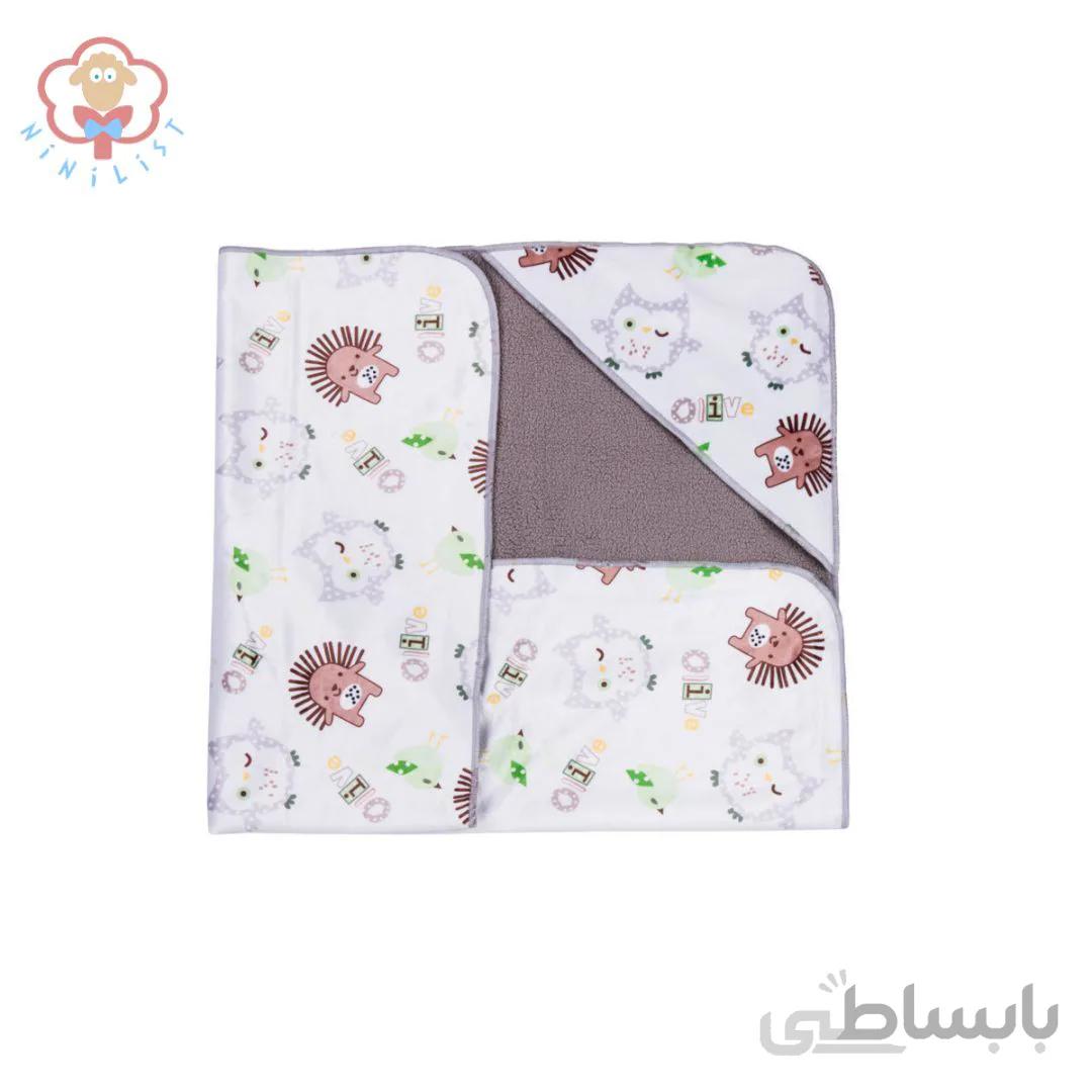 پتو دورپیچ کلاهدار بسته 2 رزبرن Rose born
