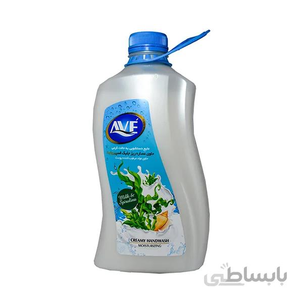 مایع دستشویی کرمی ریز جلبک اسپیرولینا اوه ۲۰۰۰ گرمی