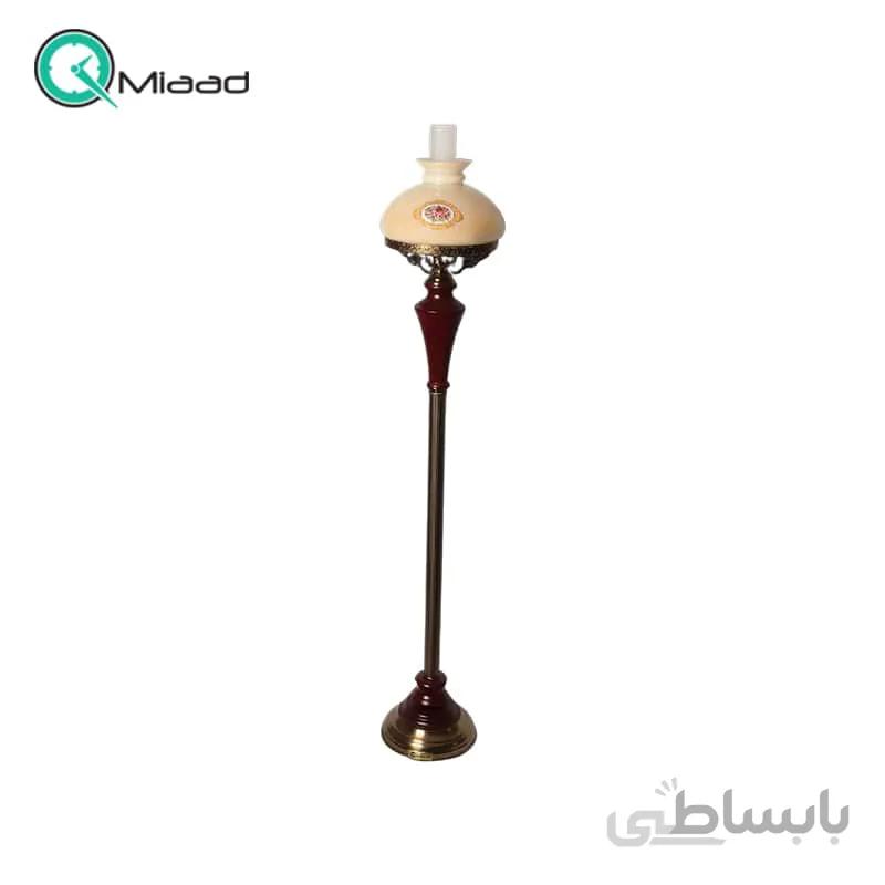 آباژور ایستاده چوبی گلدن گیفت طرح گردسوز مدل 518