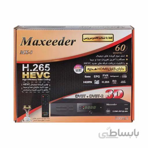 گیرنده دیجیتال Maxeeder Mx3 مدل 3009LE