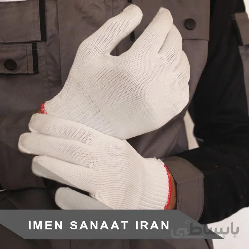 دستکش نخی ریز بافت